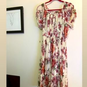 XL summer midi dress